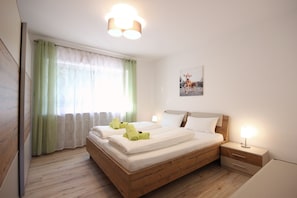 2 Schlafzimmer, WLAN, Bettwäsche
