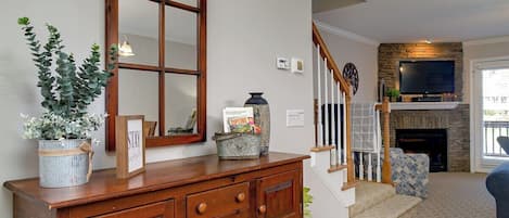 تلفزيون، مدفأة