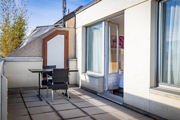 Suite monolocale, 1 camera da letto | Terrazza/patio