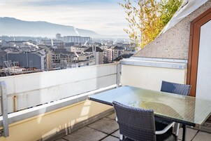 Suite estudio, 1 habitación | Terraza o patio