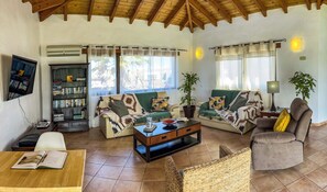 Tv, videospil, dvd-afspiller, bordtennisbord