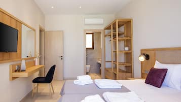 3 slaapkamers, een strijkplank/strijkijzer, reisbedje, gratis wifi