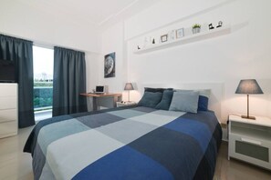 1 Schlafzimmer, Schreibtisch, Bügeleisen/Bügelbrett, WLAN