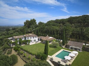 Exterior - Provencial villa in the countryside not far from the beach (Grimaud)