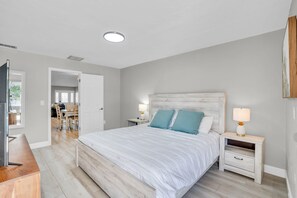 3 bedrooms, iron/ironing board, travel crib, WiFi