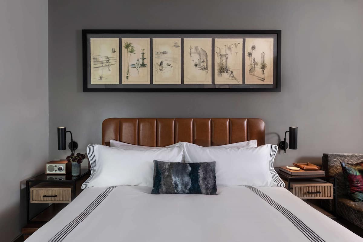 Ropa de cama hipoalergénica y minibar