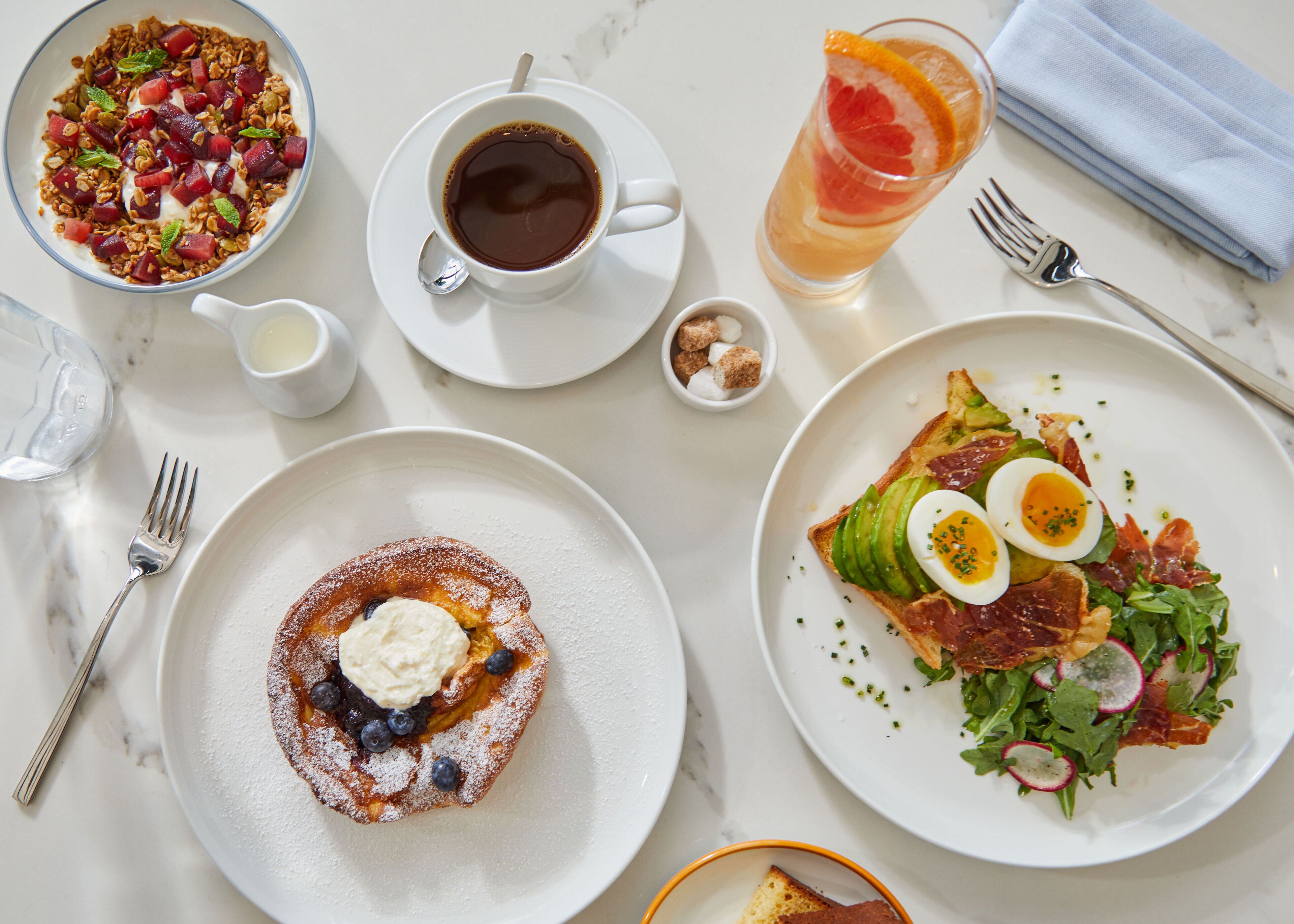 Daily full breakfast for a fee