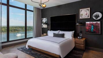 Ropa de cama hipoalergénica y minibar