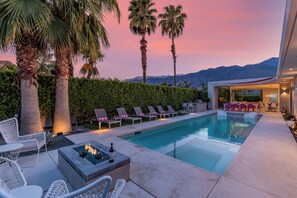 Una piscina climatizada