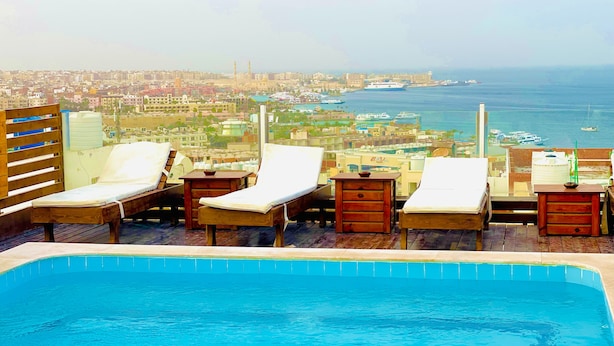Rooftop terrace - Charbel hotel (Hurghada)