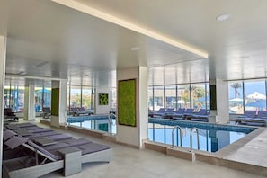 Indoor pool, outdoor pool