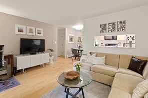 Condo (Sagewood 8) | Living room | Flat-screen TV, fireplace - Sagewood Condos by iTrip Aspen Snowmass (Aspen)