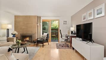 Condo (Sagewood 8) | Living room | Flat-screen TV, fireplace