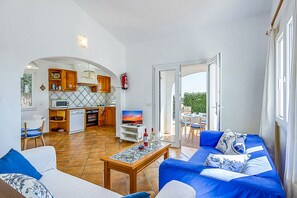 Televisión y reproductor de DVD 