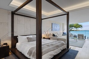 1 bedroom, iron/ironing board, internet, bed sheets - Incredible Oceanfront Family Suite on Hapuna Beach! (Kamuela)