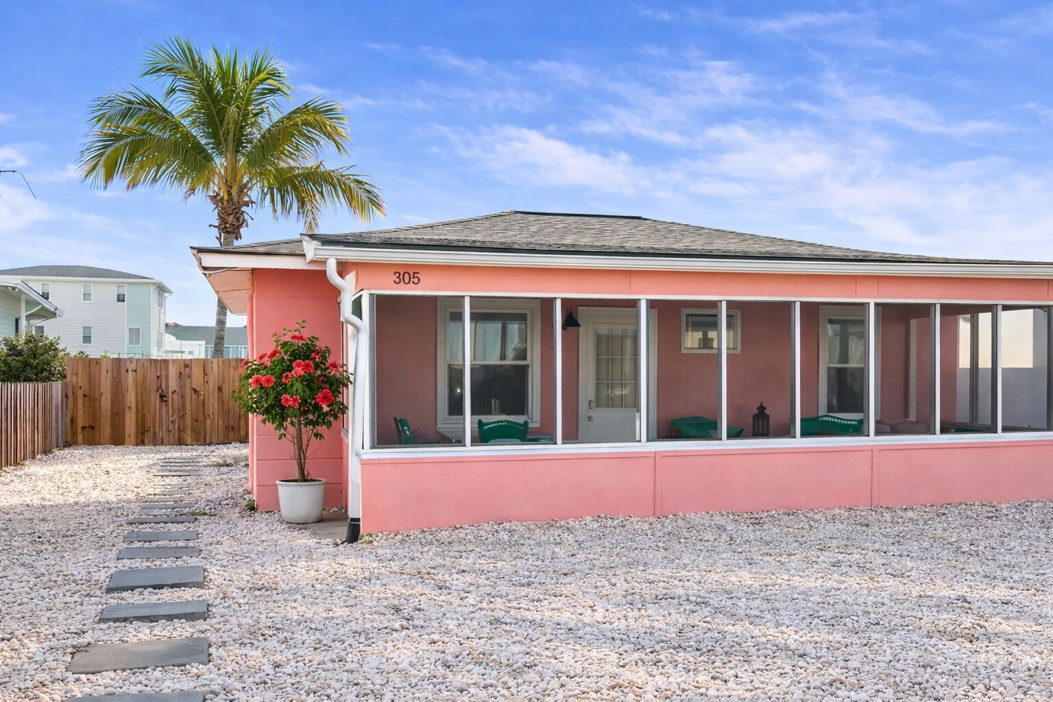 Enceinte de l’hébergement