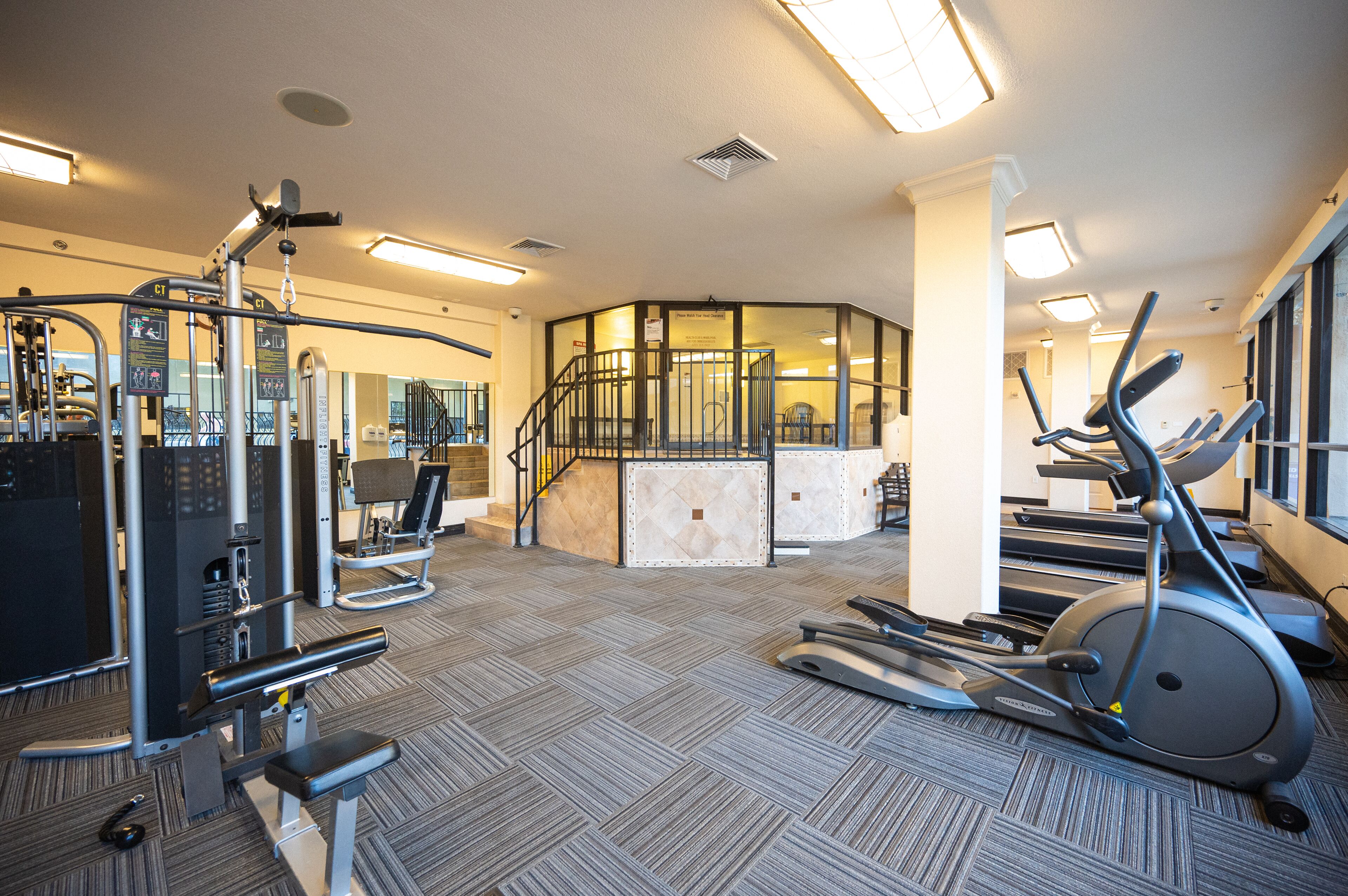 Fitnessbereich
