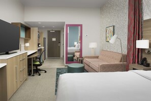 Premium bedding, pillow-top beds, in-room safe, desk