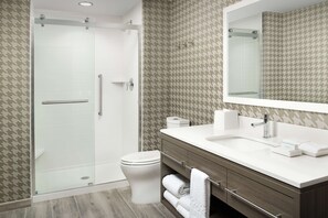 Regadera en el baño