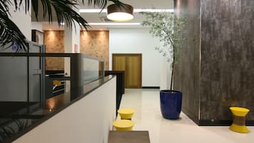 Sala de estar en el lobby