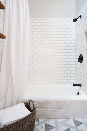 Shower, hair dryer