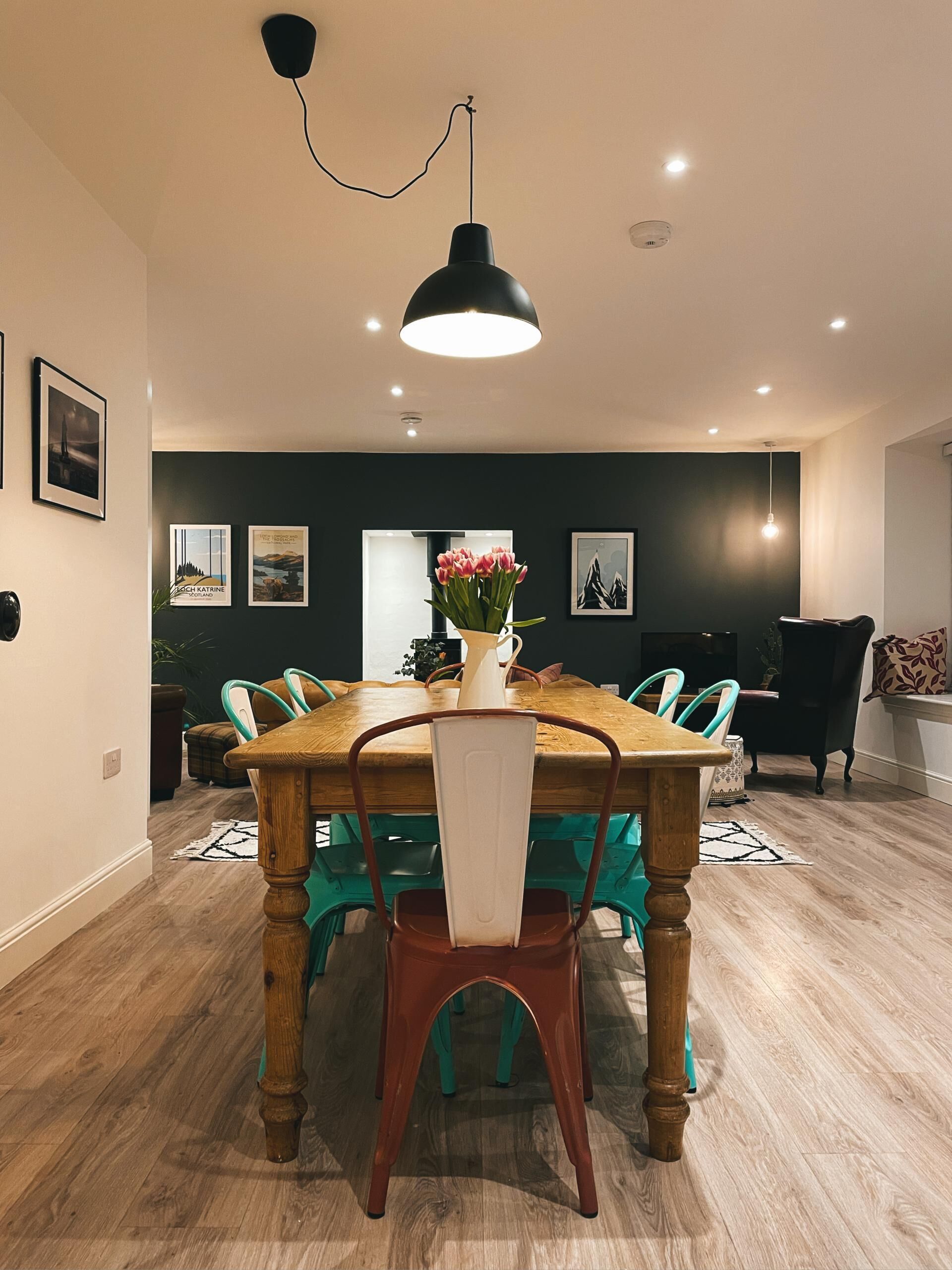 华丽小屋, 独立浴室, 庭院景观 (The Barn ) | 用餐