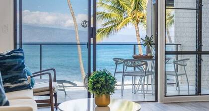 Napili Point C3 Renovated OceanFront to Whale Watch Relax