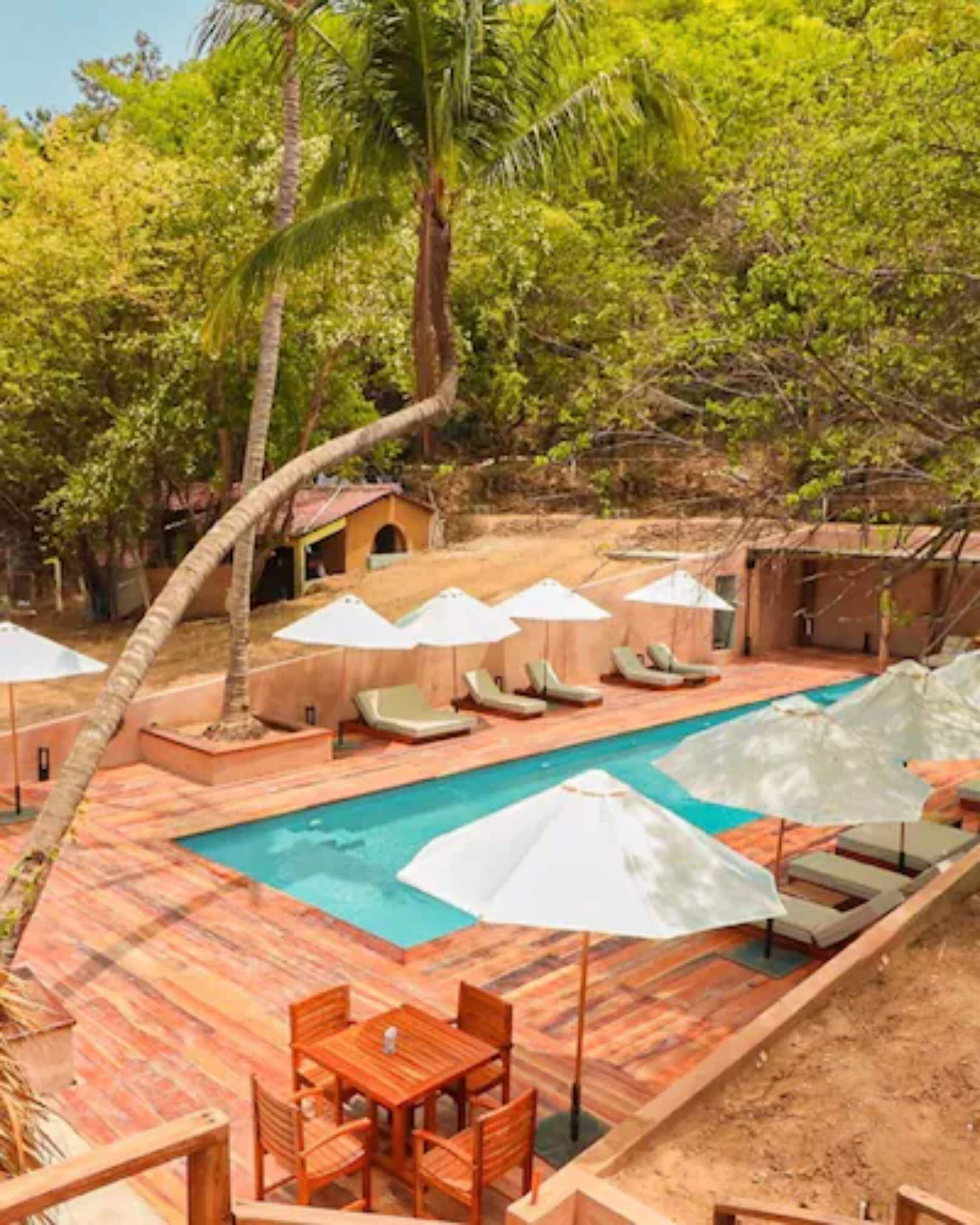 Alberca al aire libre 