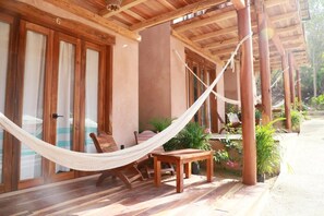 Terrace/patio - Hotel Rinconcito de Mazunte (Santa María Tonameca)