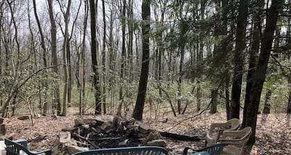 Jim Thorpe minutes away! Cozy Cabin, Peace & Quiet in Private Lake Community!