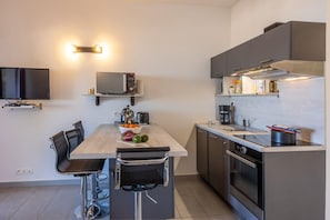 Fridge, microwave, oven, stovetop - Casa Balanina (Lumio)
