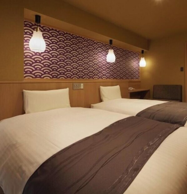 1 bedroom, desk, iron/ironing board, free WiFi - Twin room room without meals Oukaranman plan / Sumida-ku Tokyo (Sumida-ku)