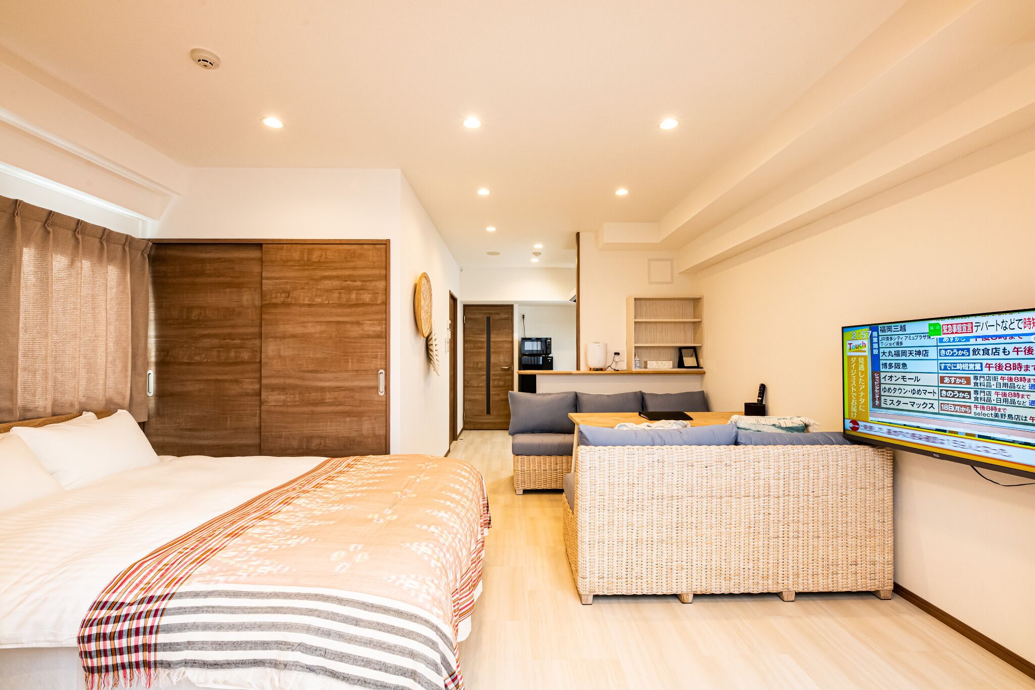 1 間睡房、免費 Wi-Fi、床單