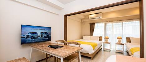 1 غرفة نوم وواي فاي مجانًا وملاءات أسرّة