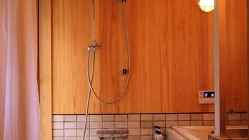Hair dryer, towels