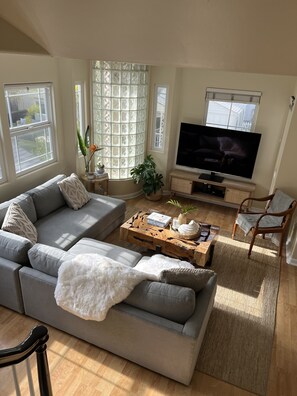 Smart TV, video games, table football, toys