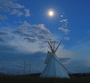 Point of interest - Bird Lodge Tipi at Stepping Stone (Bigfork)