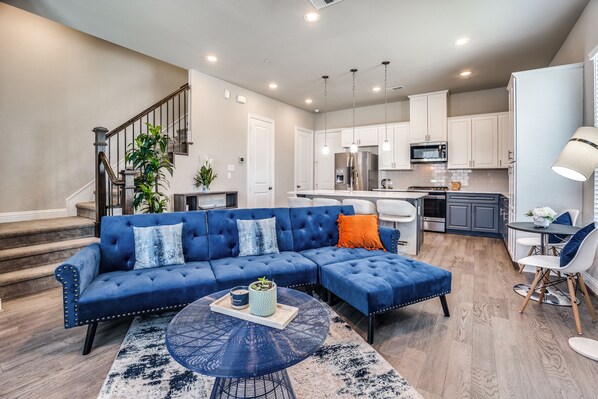 TV connectée, cheminée