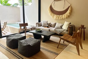 60-inch flat-screen TV with digital channels, TV, Netflix - Apartment With Private Plunge Pool - Ground Floor by Sessile (Tulum)
