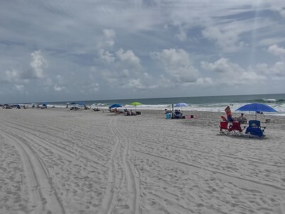 One Block to Coligny Beach Access!