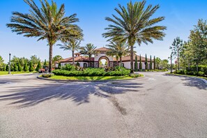 Exterior - Modern retreat with private pool, lanai, central AC & gas grill (Davenport)