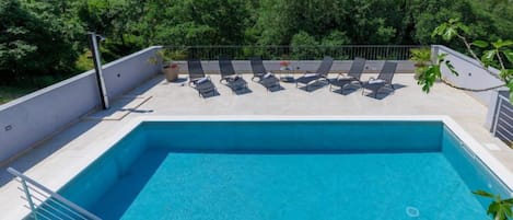 Piscine chauffée