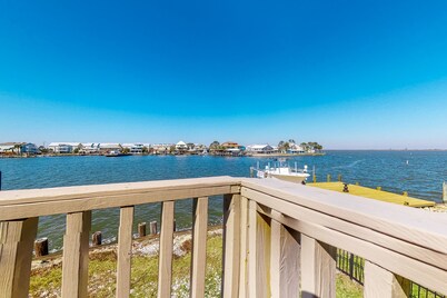 Dog-Friendly Bayfront Getaway w/ Two Kitchens, Free WiFi, & a Great Location!