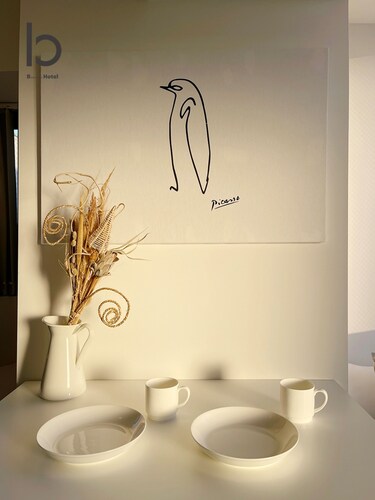 客室内のダイニングエリア