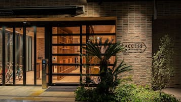 Entrada de la propiedad