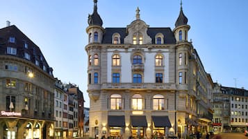 Façade de l’hébergement