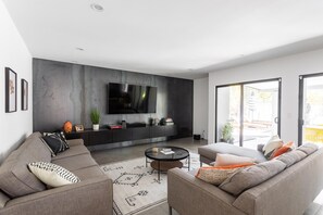 TV, video game console, offices