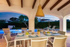 Outdoor dining - Casa Bruna - Binibeca Nou (San Luis)