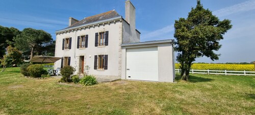 Renoviertes Haus in der Nähe von Strand Kerdalé, ruhig - Wi-Fi