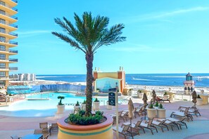 Lämmitetty uima-allas